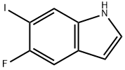 5-Fluoro-6-iodo-1H-indole Struktur