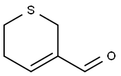 5,6-Dihydro-2H-thiopyran-3-carbaldehyde Struktur