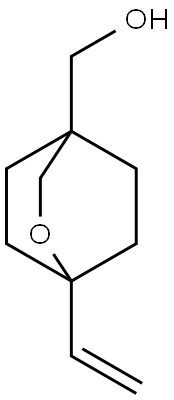 {1-ethenyl-2-oxabicyclo[2.2.2]octan-4-yl}methanol Struktur