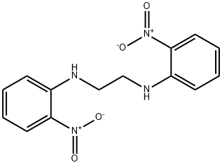 N,N'-BIS-(2-NITROPHENYL)-ETHYLENEDIAMINE Struktur