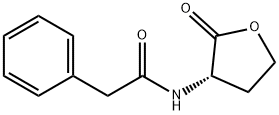 N-phenylacetyl-L-Homoserine lactone Struktur