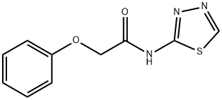 2-phenoxy-N-(1,3,4-thiadiazol-2-yl)acetamide Struktur