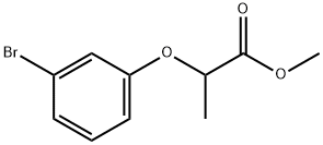 methyl 2-(3-bromophenoxy)propanoate Struktur