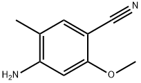 4-amino-2-methoxy-5-methylbenzonitrile Struktur