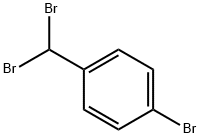 1-bromo-4-(dibromomethyl)benzene Struktur