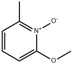 2-methoxy-6-methyl-1-oxidopyridin-1-ium Struktur