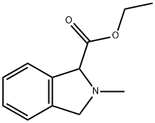 Ethyl 2-methylisoindoline-1-carboxylate Struktur