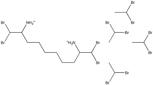 Ammonium, hexamethylenebis[triethyl-, dibromide
 Struktur