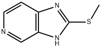 2-methylthio-1H-imidazo[4,5-c]pyridine Struktur