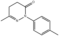 6-Methyl-2-(p-tolyl)-4,5-dihydropyridazin-3(2H)-one Struktur