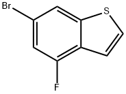 6-Bromo-4-fluorobenzo[b]thiophene Struktur