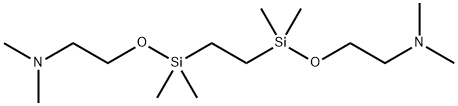 1,2-Bis(2-(N,N-Dimethylamino)EthoxyDimethylsilyl)Ethane Struktur