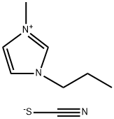 1-methyl-3-propyl-1H-Imidazolium thiocyanate Struktur