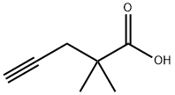 2,2-dimethyl-4-Pentynoic acid Struktur