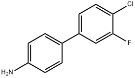 4'-Chloro-3'-fluoro-biphenyl-4-amine Struktur