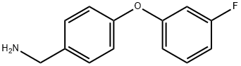 4-(3-Fluorophenoxy)benzyl amine Struktur