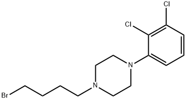 1-(4-Bromobutyl)-4-(2,3-dichlorophenyl)piperazine Struktur