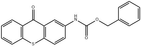 benzyl (9-oxo-9H-thioxanthen-2-yl)carbamate Struktur