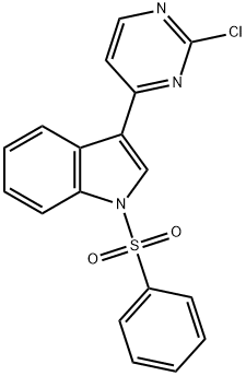 3-(2-chloropyrimidin-4-yl)-1-(phenylsulfonyl)-1H-indole