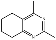 Quinazoline, 5,6,7,8-tetrahydro-2,4-dimethyl- Struktur