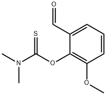 2-(N,N-dimethylthiocarbamoyloxy)-3-methoxybenzaldehyde