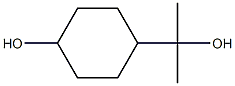 4-(2-hydroxypropan-2-yl)cyclohexanol Struktur