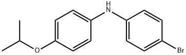 4-Bromo-N-(4-isopropoxyphenyl)aniline Struktur