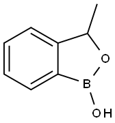 3-Methyl-1,3-dihydro-2,1-benzoxaborol-1-ol Struktur