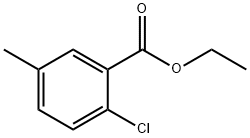 Ethyl 2-chloro-5-methylbenzoate Struktur