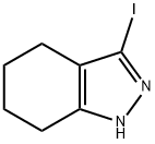 4,5,6,7-tetrahydro-3-iodo-1H-Indazole Struktur