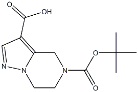 5-(tert-butoxycarbonyl)-4,5,6,7-tetrahydropyrazolo[1,5-a]pyrazine-3-carboxylic acid