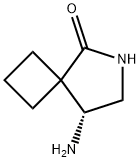 (R)-8-Amino-6-azaspiro[3.4]octan-5-one Struktur