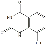 8-Hydroxy-1H-quinazoline-2,4-dione Struktur