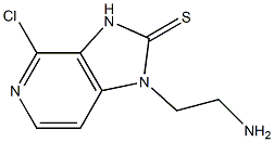 1-(2-aminoethyl)-4-chloro-1H-imidazo[4,5-c]pyridine-2(3H)-thione Struktur