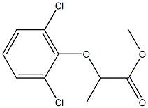 methyl 2-(2,6-dichlorophenoxy)propanoate Struktur