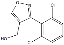 (3-(2,6-dichlorophenyl)isoxazol-4-yl)methanol Struktur