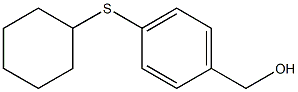 (4-(cyclohexylthio)phenyl)methanol Struktur