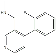 1-(4-(2-fluorophenyl)pyridin-3-yl)-N-methylmethanamine Structure