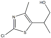 2-(2-chloro-4-methylthiazol-5-yl)propan-1-ol Struktur