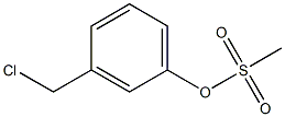 3-(chloromethyl)phenyl methanesulfonate Struktur