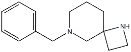 6-benzyl-1,6-diazaspiro[3.5]nonane Struktur