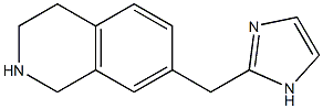 7-((1H-imidazol-2-yl)methyl)-1,2,3,4-tetrahydroisoquinoline Struktur