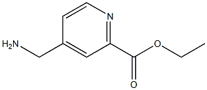 ethyl 4-(aminomethyl)picolinate Struktur