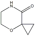 4-oxa-7-azaspiro[2.5]octan-8-one Struktur