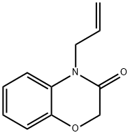 4-(2-propen-1-yl)-2H-1,4-Benzoxazin-3(4H)-one Struktur