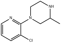 1-(3-chloro-2-pyridinyl)-3-methylPiperazine Struktur