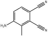 4-amino-3-methyl-1,2-benzenedicarbonitrile Struktur