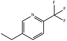 5-Ethyl-2-(trifluoromethyl)pyridine Struktur