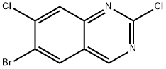 Quinazoline, 6-bromo-2,7-dichloro- Struktur