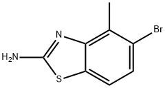 5-bromo-4-methylbenzo[d]thiazol-2-amine Structure